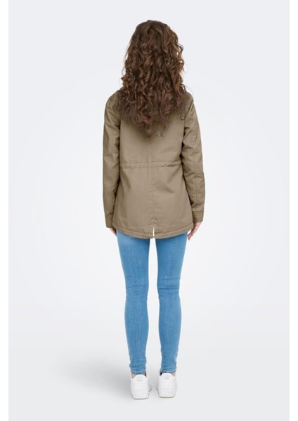 Onllorca Canvas Parka Otw Noos Koyu Bej modelleri