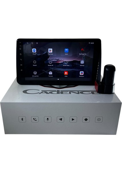 Fiat Egea Cross 2016-2020 Cadence R15 (Dvr Kayıt Cihazı Hediye) Pro Oem Multimedia