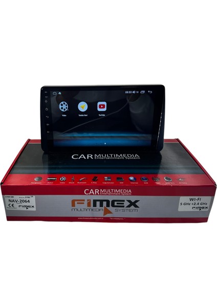 Fiat Egea Cross 2016-2020 Fimex 2-64 Dspli Pro Oem Multimedia