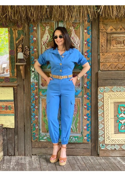 TAHTA DÜĞMELİ KARGO TULUM