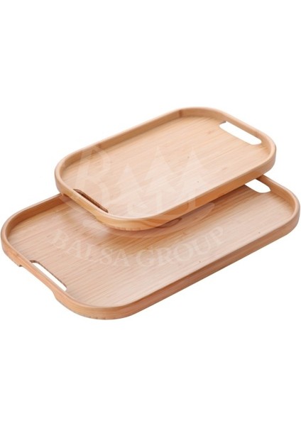 Ikili Bambu Tepsi, Çay Kahve Sunum Tepsisi fiyatları