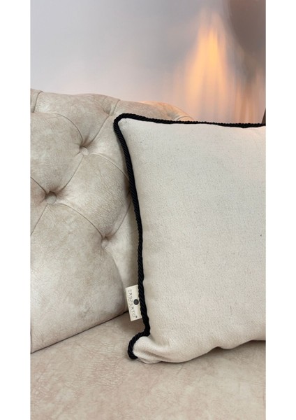 Pamuklu Keten Sade Kırlent Kılıfı 1 Adet 43 x 43 cm indirimleri