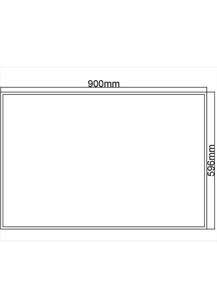 Tavan Spot Göbek KENARLI-KARE-23-90X60 fırsatları