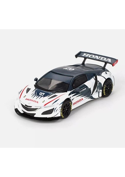 761 Honda Nsx Gt3 Evo Alphatauri 2023 Red Bull Formula Nurburgring Yuki Tsunoda Model Araba