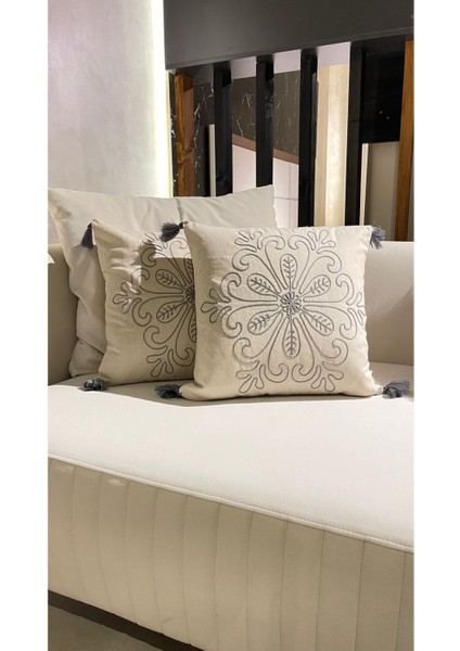 Buldan Nakışlı Kırlent Kılıfı 1 Adet 43 x 43 cm fiyatları