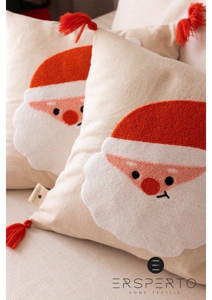 Yılbaşı Kış Serisi Punch Panç Nakışlı Kırlent Kılıfı 1 Adet 43X43CM modelleri