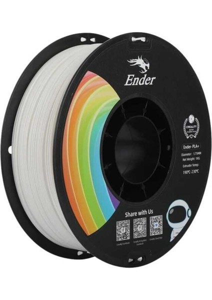 Ender Pla+ Filament Beyaz