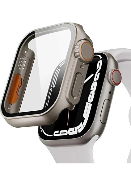 Watch 10.nesil Uyumlu 42MM Ultra Dönüştürücü Kasa Ekran Koruyucu
