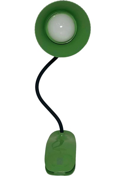 Mandallı LED Dokunmatik Masa Lambası USB Şarjlı (4881)