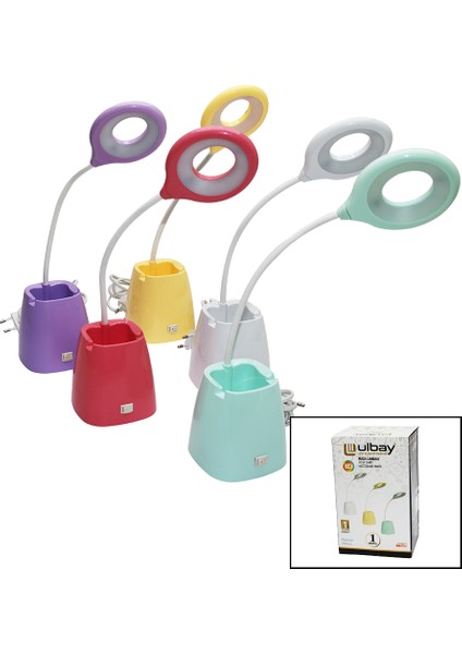 Ledli Kalemlikli Masa Lambası (4881)