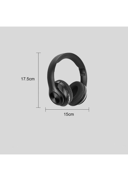 P68 Bluetooth Kulaklık Çocuk Pubg -Oyuncu Kulaklık-Turkuaz
