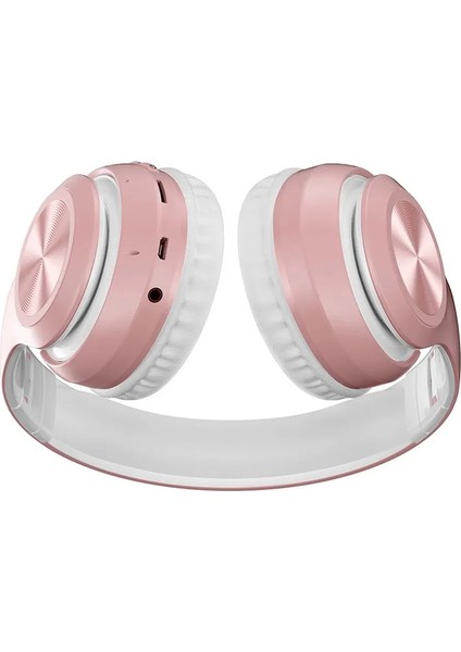 P68 Bluetooth Kulaklık Çocuk Pubg -Oyuncu Kulaklık-Turkuaz