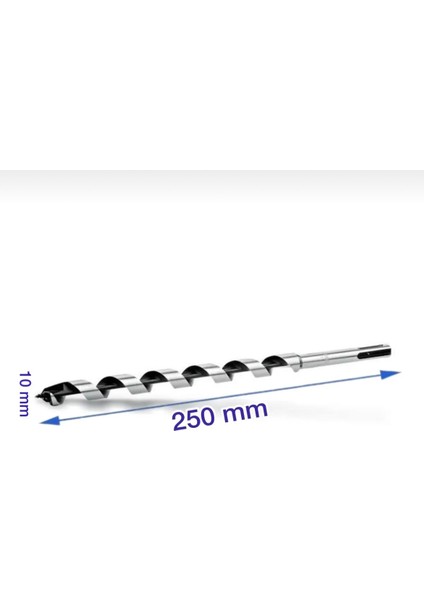Sds Plus Ahşap Ucu 10 x 250 mm