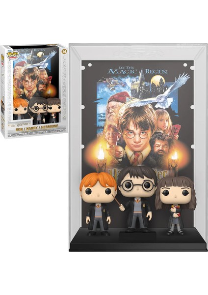 ! Movie Posters - Harry Potter: Ron / Harry / Hermione (Sorcerers Stone) (No: 14)