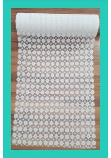 Dantel Pvc Raf -Dolap-Çekmeçe -Runner Örtüsü /ebat:50 cm x 1 mt -INCI11