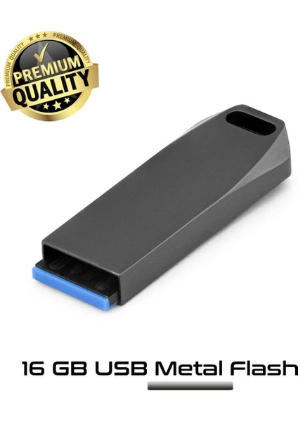 USB 3.0 Flash Bellek Data Transfer Metal Kasa Garantili 16GB