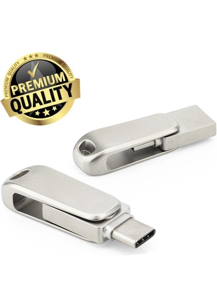 Usb-A ve Type-C Otg USB Bellek Çiftgirişli Flash Bellek Telefon Girişli Bellek 32GB