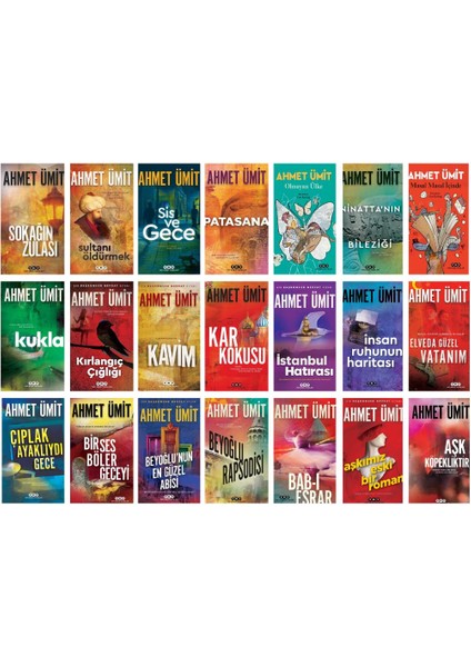 Ahmet Ümit Seti 21 Kitap
