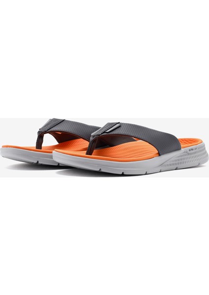 Skechers Go Consistent Sandal - Synthwave Erkek Gri Parmak Arası Terlik 229035 Gyor