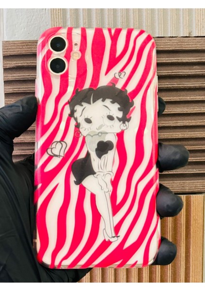 Iphone 11 Uyumlu Silikon Baskılı Yüksek Kaliteli Telefon Kılıfı