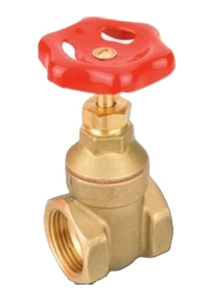 Tüm Şiber Vana 1/2 Su Saatleri İçin Tse'li Sarı Pirinç