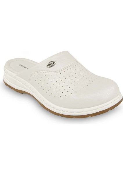 Sabo Çok Amaçlı Kaymaz Taban Kadın Terlik Beyaz modelleri