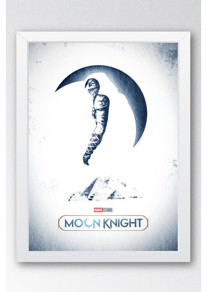 Moon Knight Çerçeveli Tablo - Moon Knight Marvel Dizi Posteri Tablo