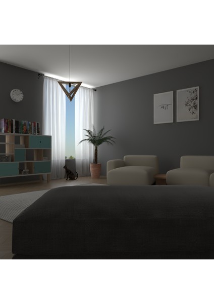 3ds Max 2025 ve Vray 7 Render Oturma Odası Tasarım Eğitim Seti