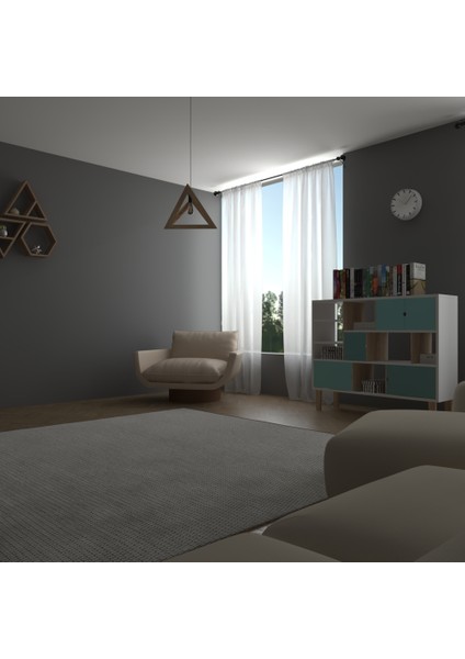 3ds Max 2025 ve Vray 7 Render Oturma Odası Tasarım Eğitim Seti