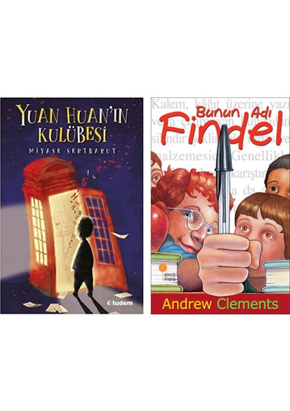 Bunun Adı Findel ve Yuan Huanın Kulübesi Seti 2 Kitap