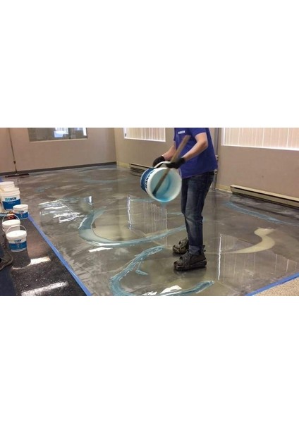 Isonem Liquid Marble Tezgah ve Zemin Kaplaması 5 kg Set Lilac modelleri