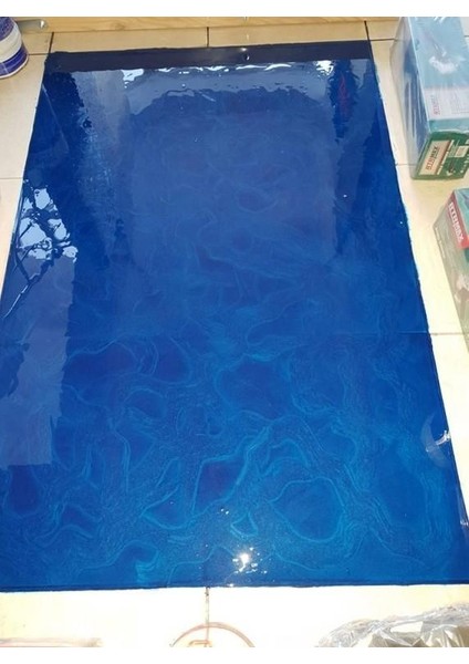 Isonem Liquid Marble Tezgah ve Zemin Kaplaması 5 kg Set Ocean Blue fırsatları