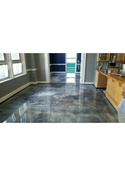 Isonem Liquid Marble Tezgah ve Zemin Kaplaması 5 kg Set Ocean Blue indirimleri