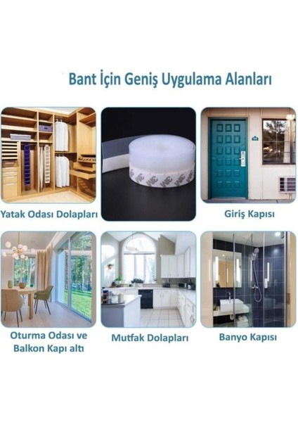 5 Metre Kapı Altı Bandı Pencere Rüzgar Önleyici Soğuk Kesici Toz Böcek Geçirmez İzolasyon Bant Bantı indirimleri
