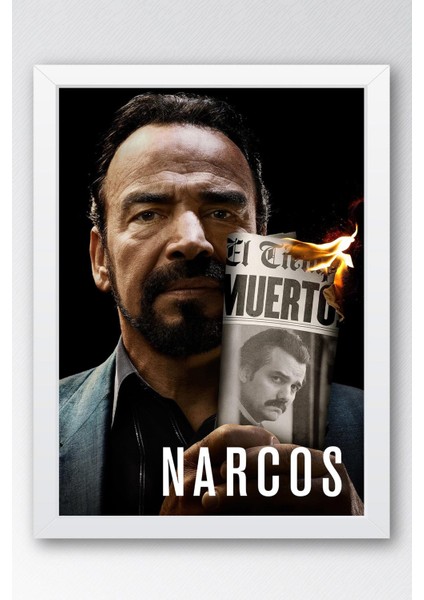 Narcos Çerçeveli Tablo - Narcos Dizi Posteri Tablo