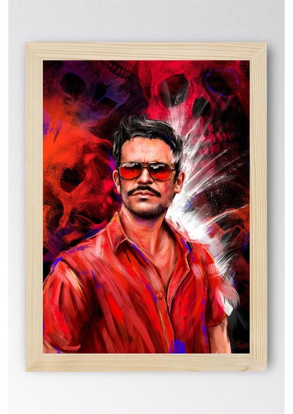 Narcos Çerçeveli Tablo - Narcos Dizi Posteri Tablo