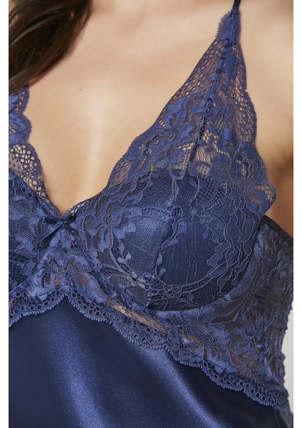 Pierre Cardin 7005 Sabahlıklı Şort Gecelik Takım