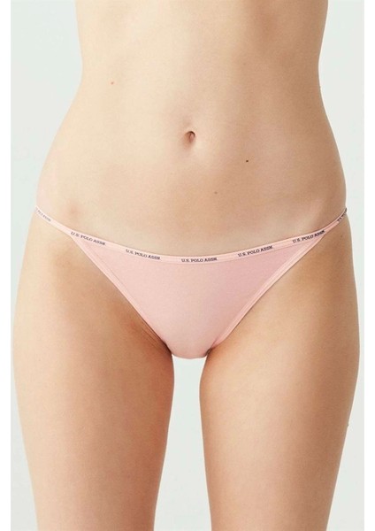 U.s. Polo Assn. 67000 Kadın 5'li Tanga Slip