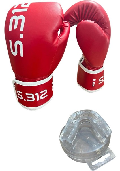 Boks Eldiveni Dişlik Set Kick Boks Eldiveni, Muay Thai Eldiveni, Maç ve Antrenman Eldiveni + Dişlik