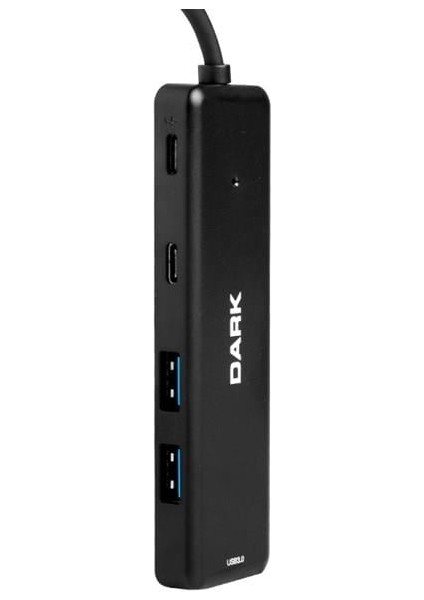 Connect Master X5C DK-AC-USB347 Usb3.2 Gen 1 Type-A To 3 Port Usb-A & 1 Port Type-C 2.0 / 1x Type-C Charge