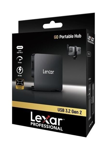 Professıonal Go Portable Hub LPASL400-RNBNG 10GBE Usbc Hub