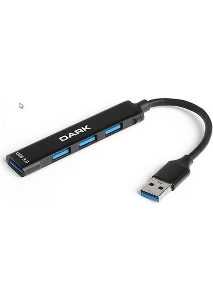 Connect Master X4 DK-AC-USB310 4port USB 3.0 Siyah USB Çoklayıcı Hub