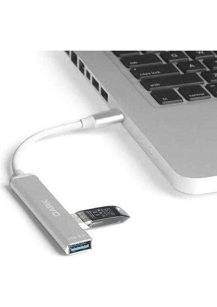 Connect Master X4 DK-AC-USB310C 4port Type-C Beyaz USB Çoklayıcı Hub