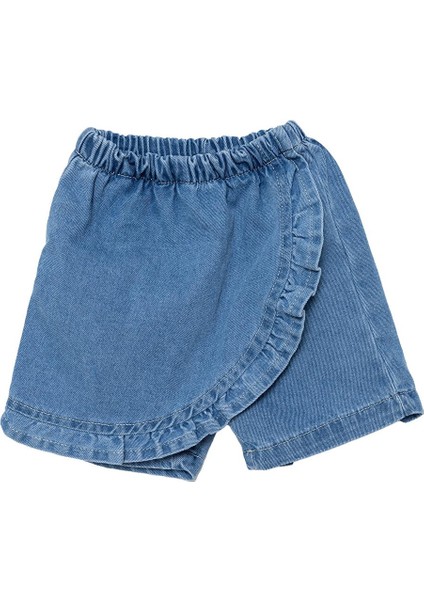 Spring Memories Kız Denim Şort Kız Bebek