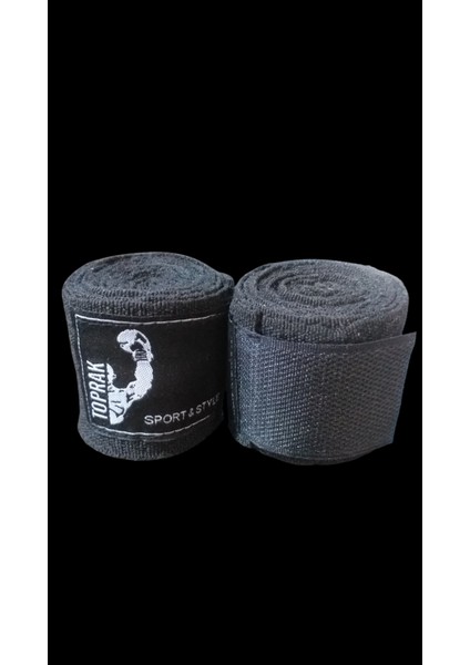 Bandaj ve Karabina Hediyeli Çocuk Boks Torbası 9-13 Yaş Için 60X22 cm Içi Dolu Toprak Sport