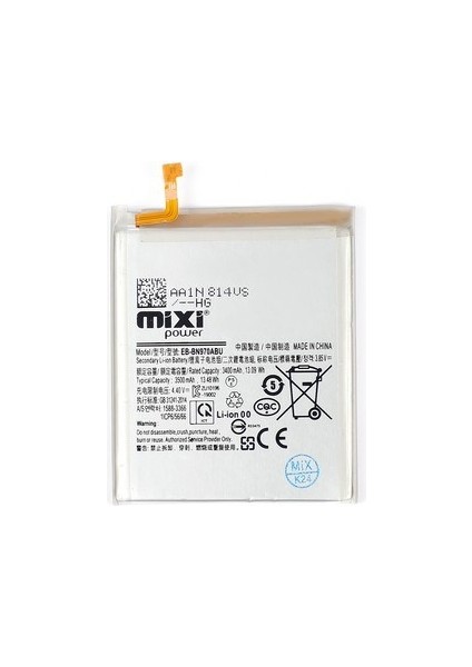 Samsung Note 10 Uyumlu Yüksek Kapasiteli Batarya