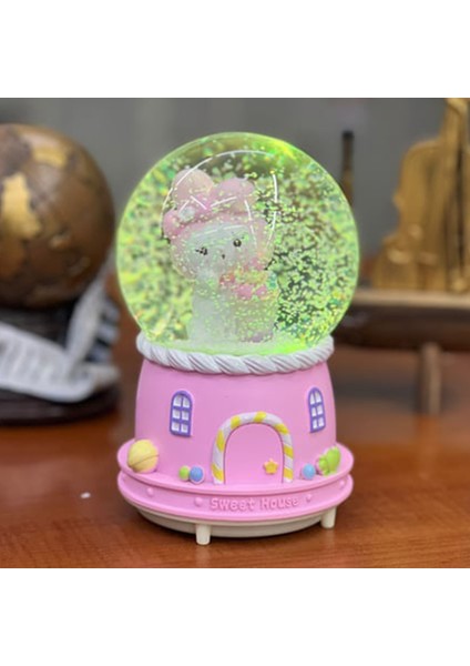 Sanrio Kuromi Büyük Boy Püskürtmeli Müzikli Işıklı Kar Küresi indirimleri