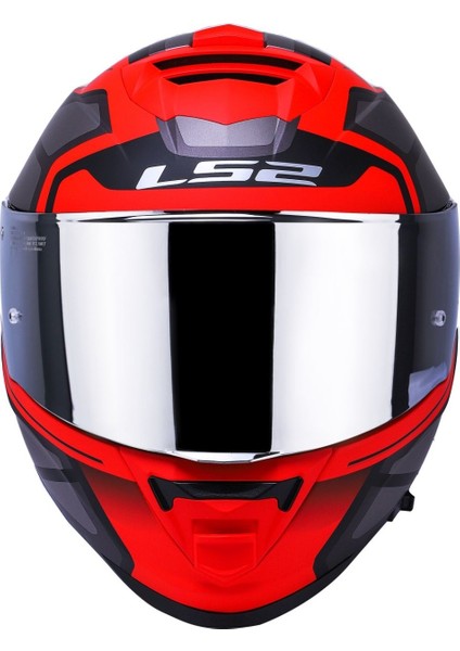 Storm 2 Faster Mat Kırmızı Kapalı Motosiklet Kaskı Gri Camlı fırsatları