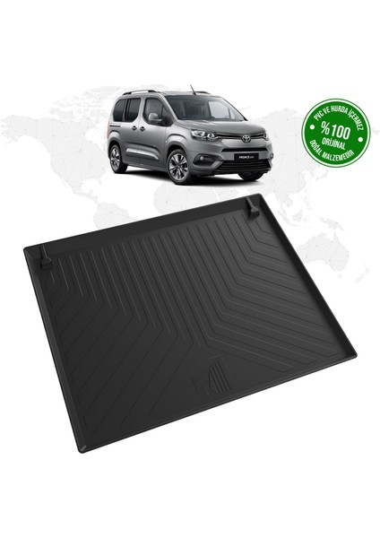 Toyota Proace City Kauçuk Bagaj Havuzu 2019 Model ve Sonrası
