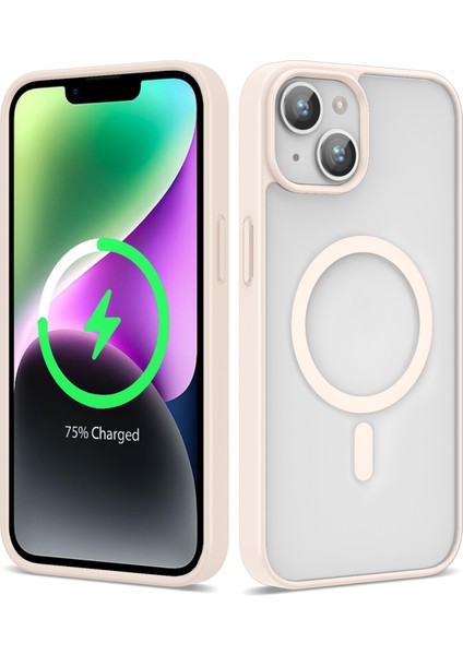iPhone 13 Pro Kılıf Magsafe Wireless Şarj Özellikli Silikon Ege Kapak Kılıf
